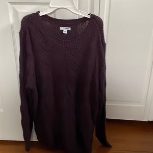 Soma sweater. Plum color